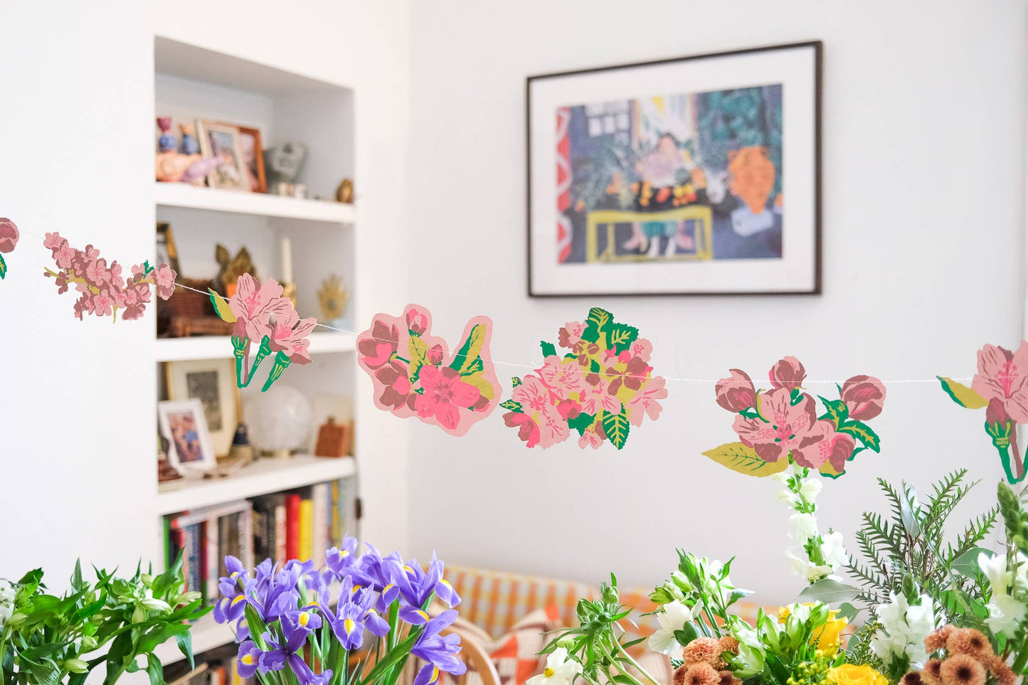 BLOSSOM SEWN GARLAND