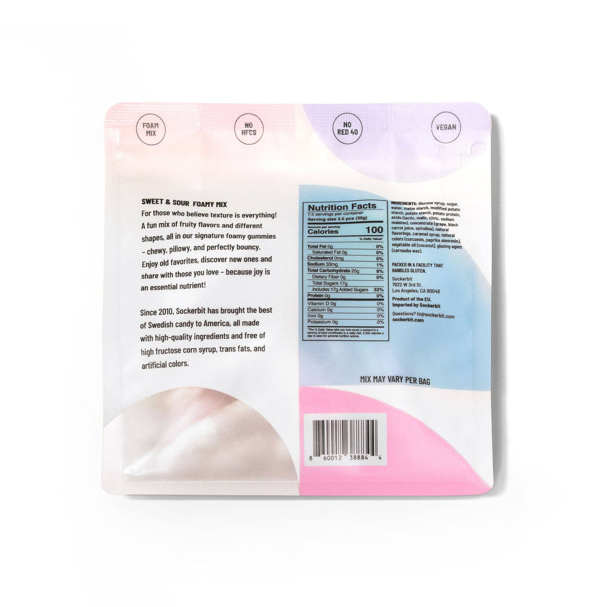 Sweet and Sour Foamy Mix 8oz