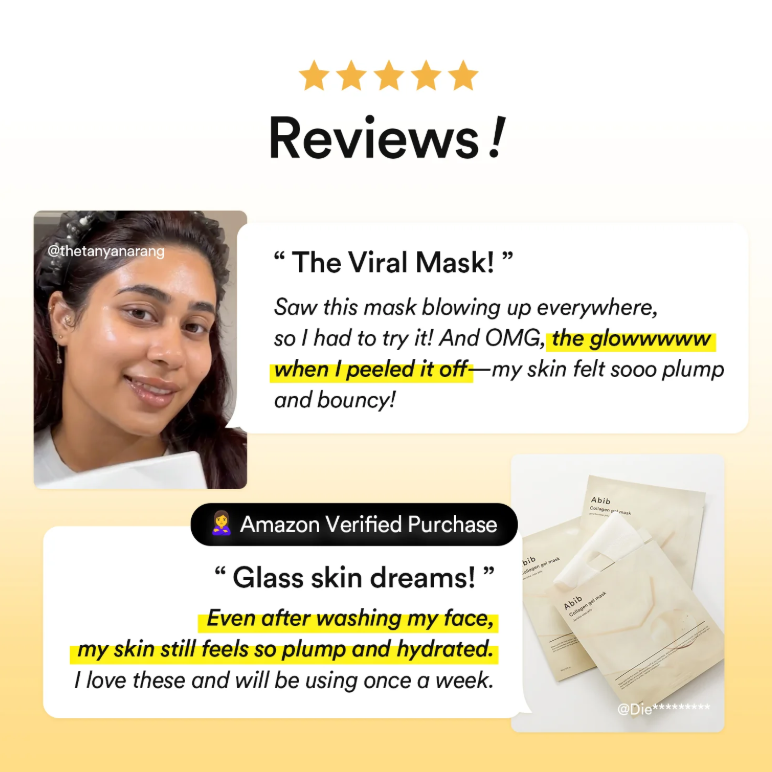ABIB Collagen Gel Face Mask Vegan: Jericho Rose