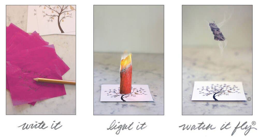 HUMMINGBIRD – Flying Wish Paper® Mini WISHING KIT™ Gift