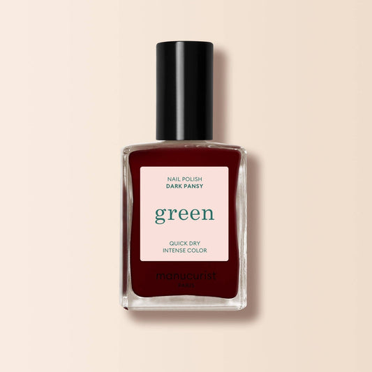 Manucurist Green Nail Polish in Dark Pansy