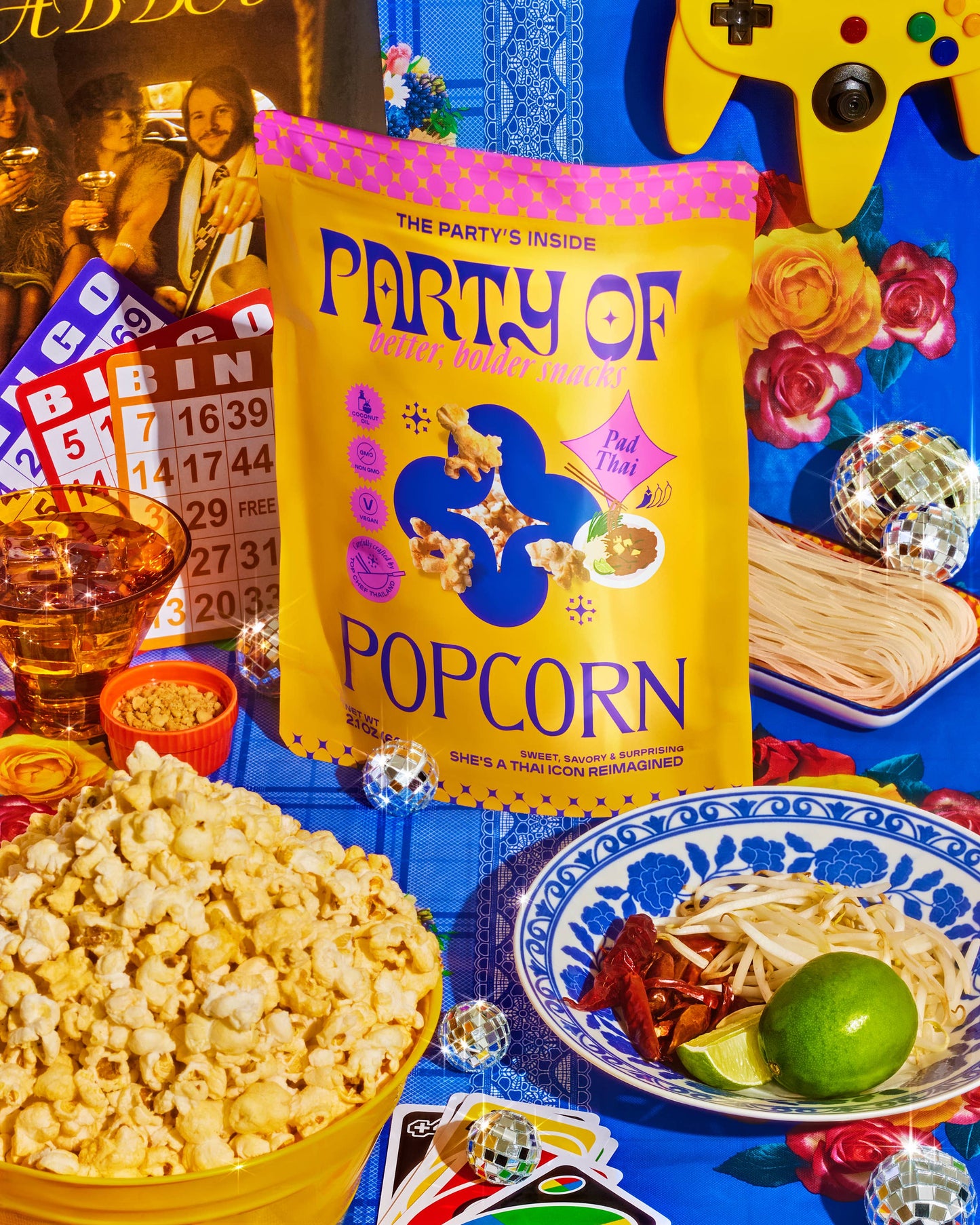 Pad Thai popcorn
