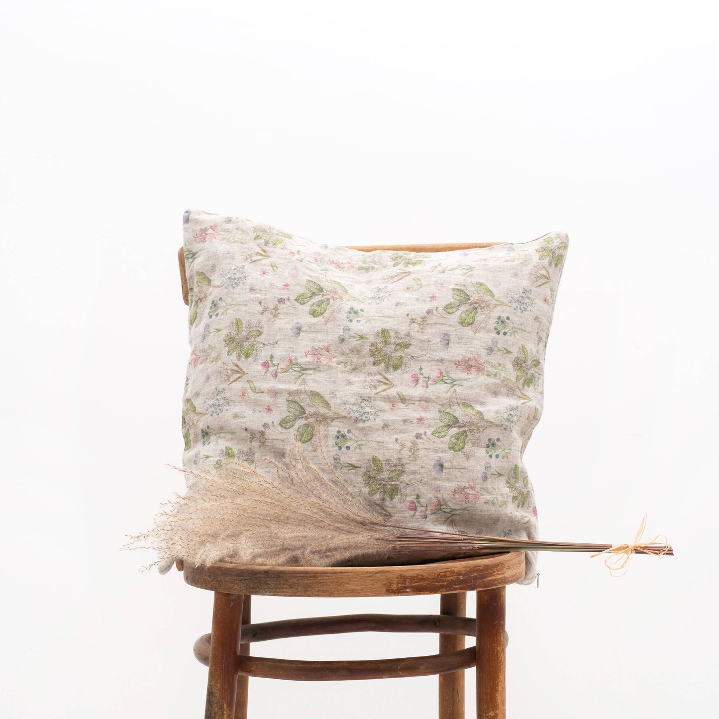 Botany Linen Cushion Cover: 20"x20" | 50x50cm with insert