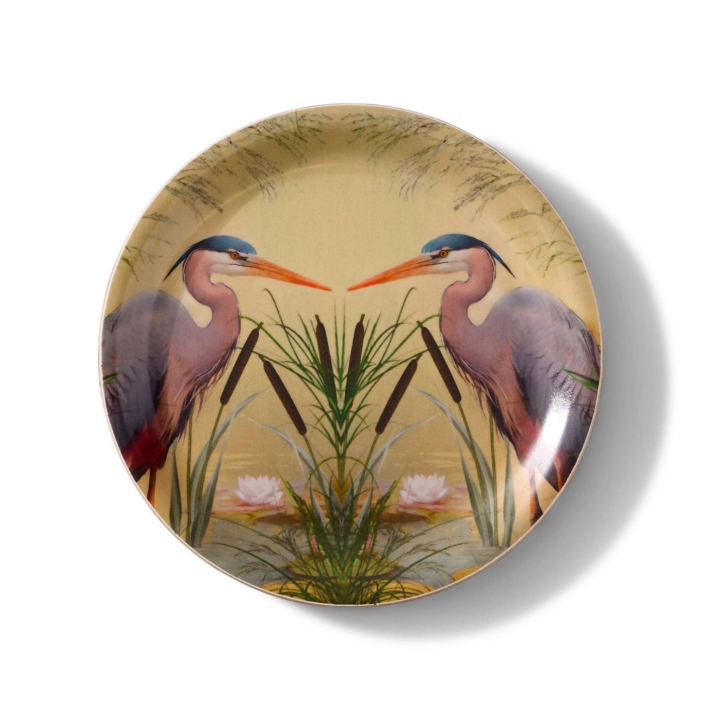 Marsh Heron Mini Birchwood Tray