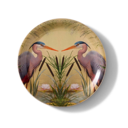 Marsh Heron Mini Birchwood Tray