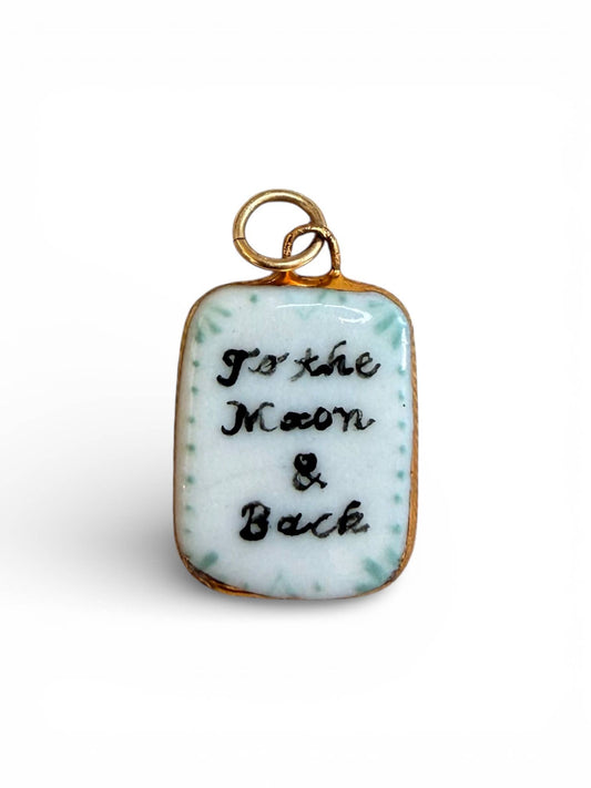 To the Moon & Back Charm