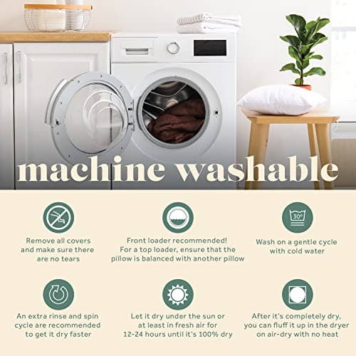 ComfyDown Decorative Throw Pillow Insert, Premium- Rectangle: 12X36