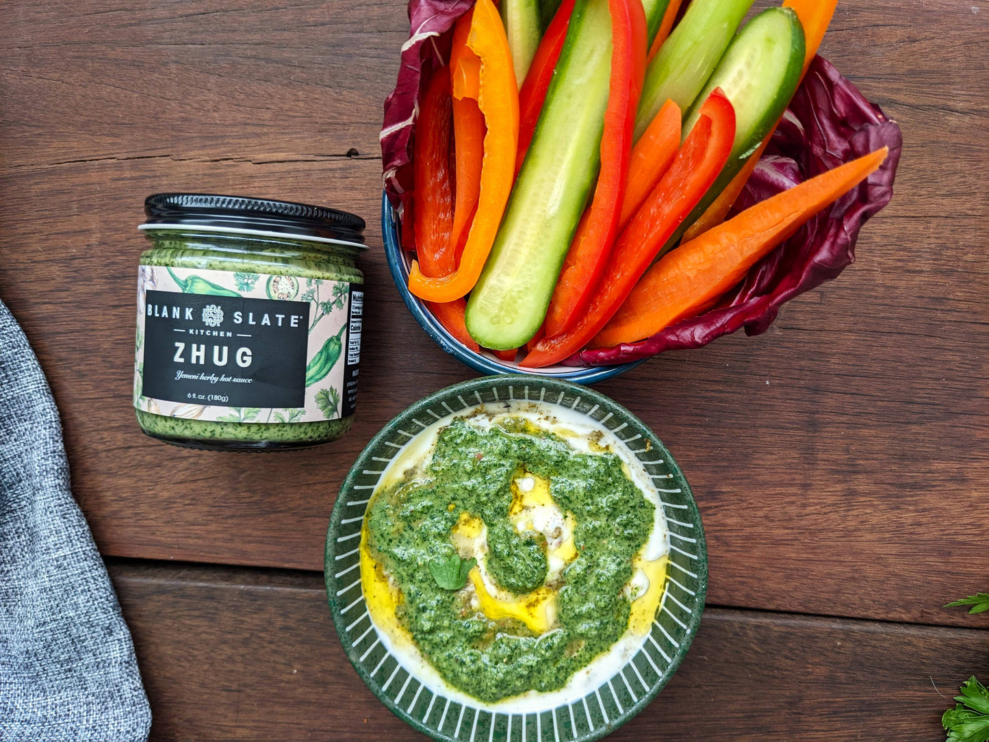 Zhug - Middle Eastern chimichurri