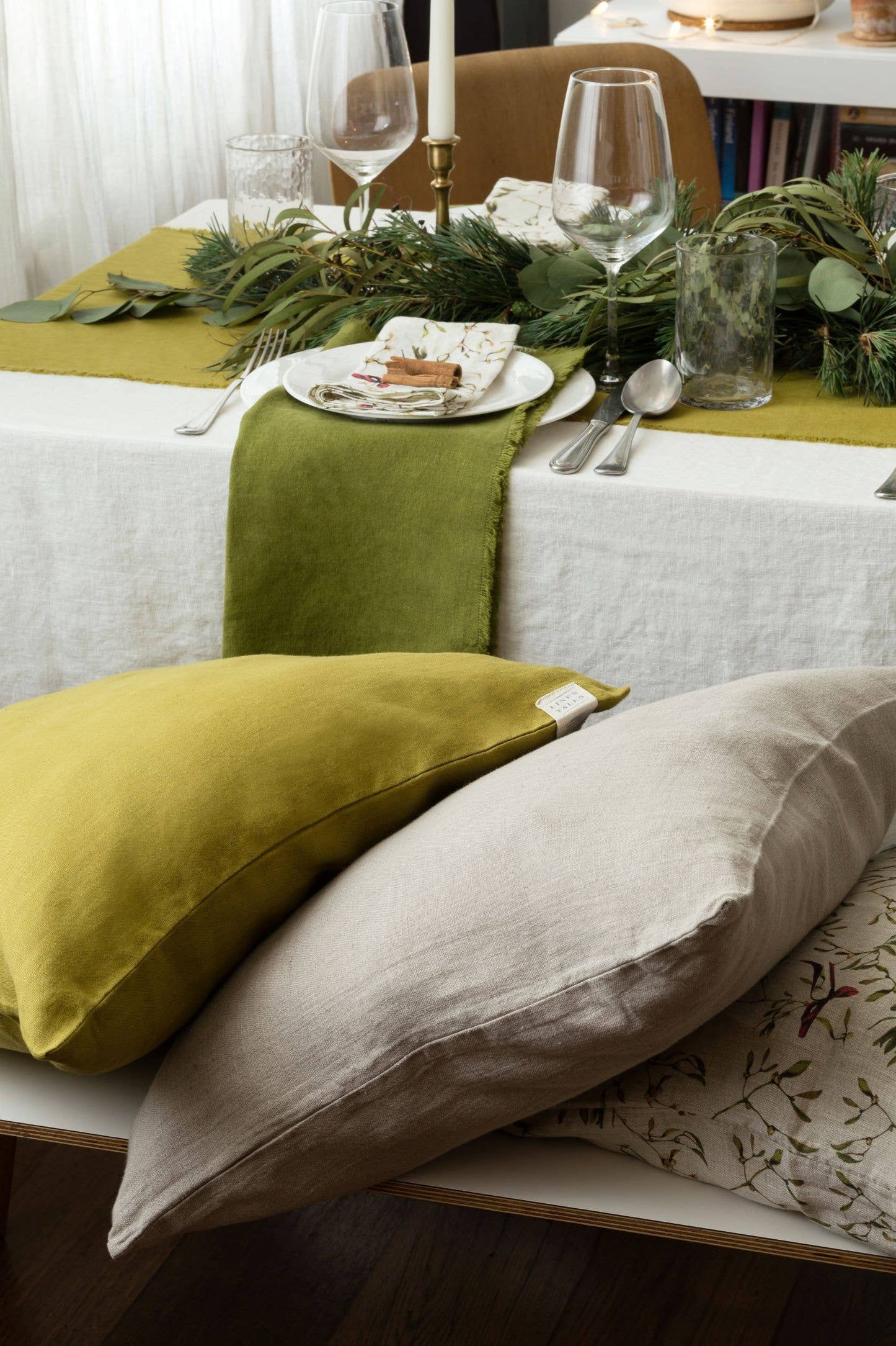 Natural Linen Pillow