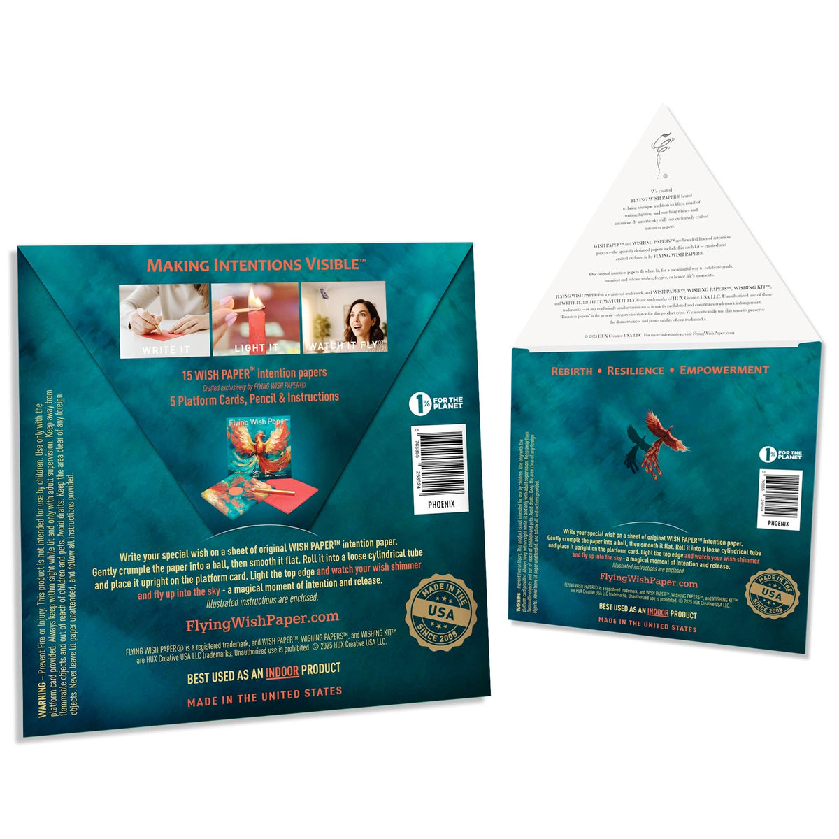 PHOENIX | Wish Paper Kit, New Beginnings Ritual Gift