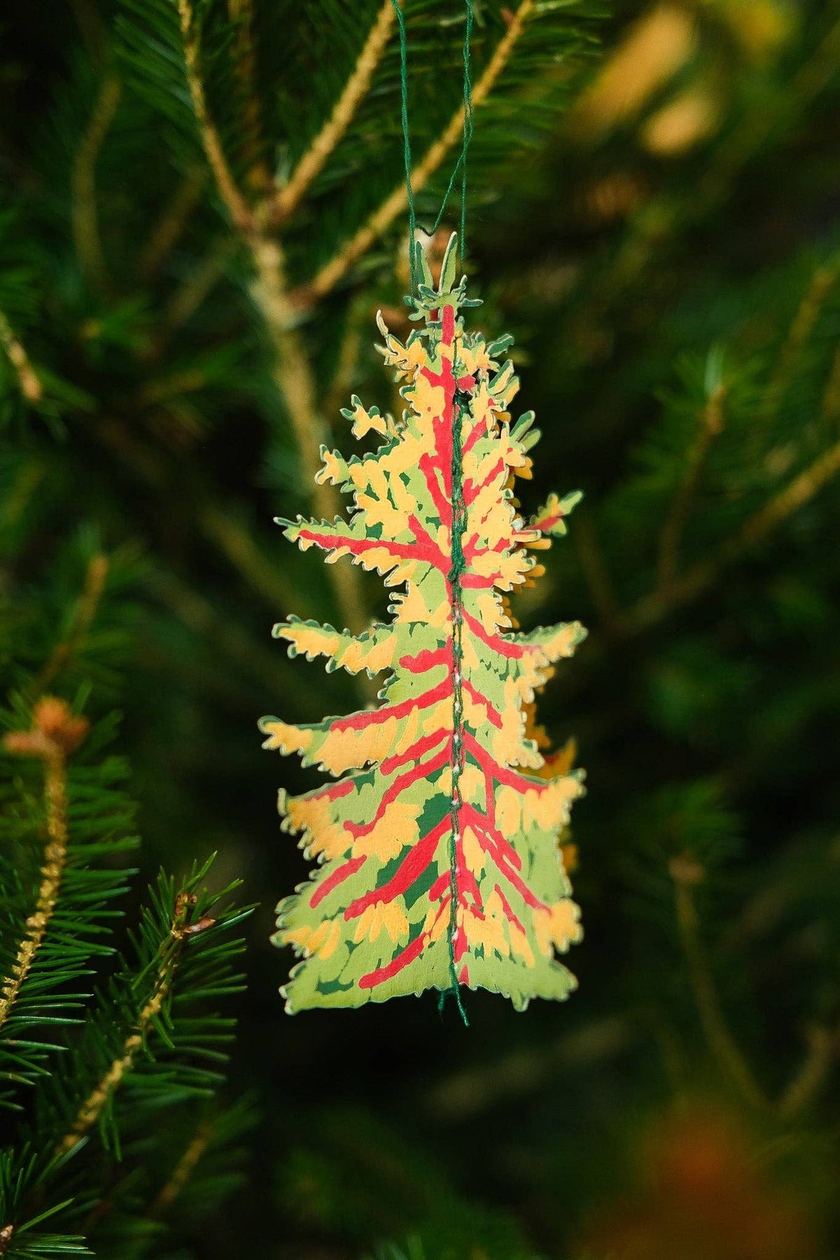 FOREST PAPER ORNAMENTS