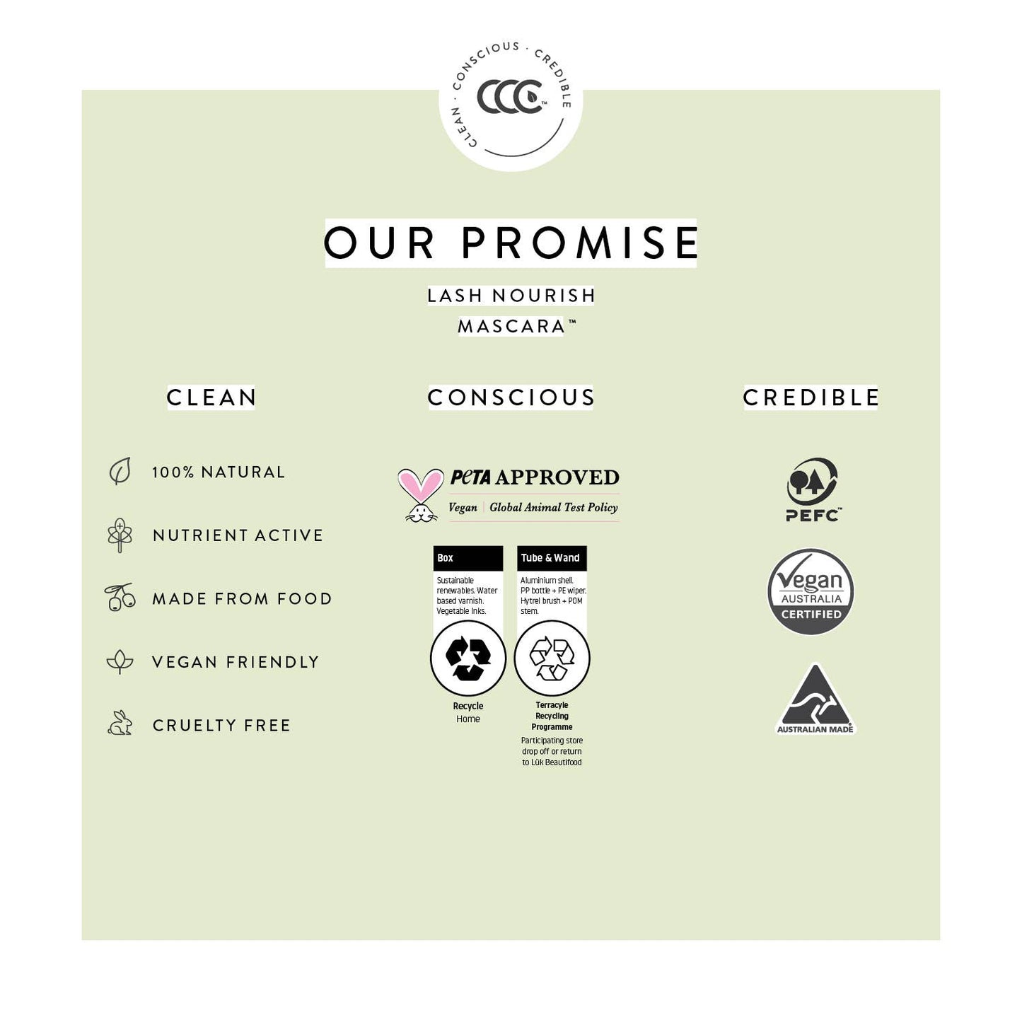 Lash Nourish Mascara™  - Black Tea 10ml