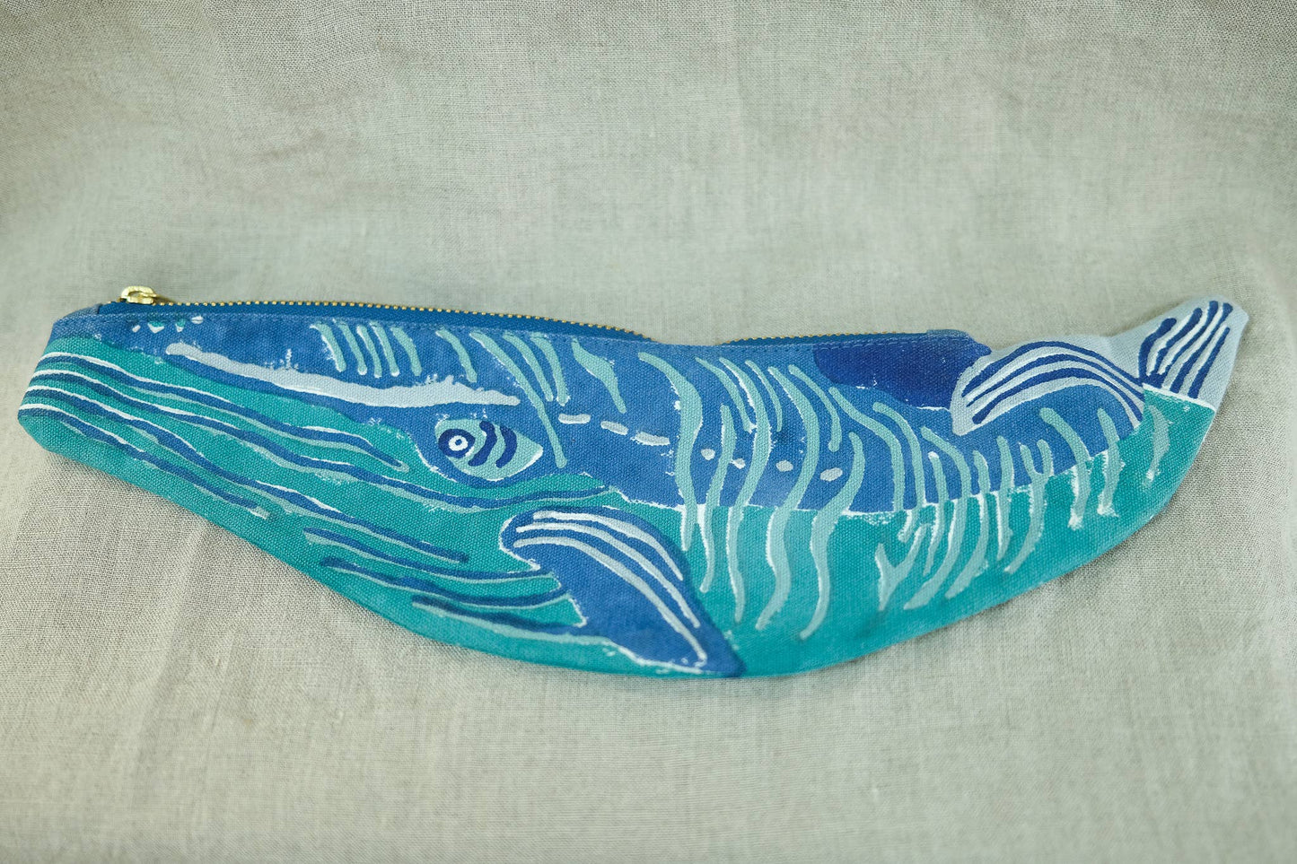 Whale Fabric Case