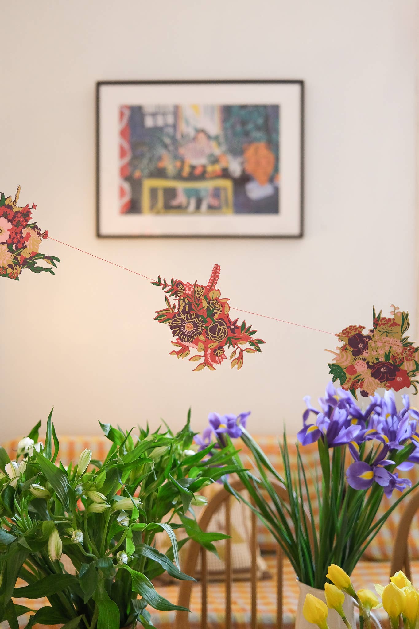 BOUQUET SEWN GARLAND