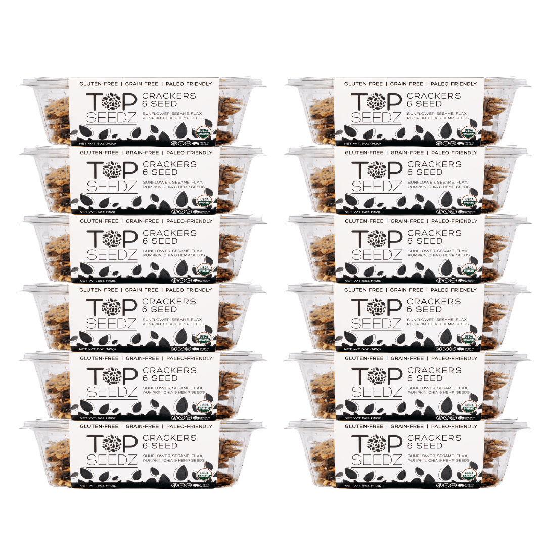 6-Seed Crackers- 5oz