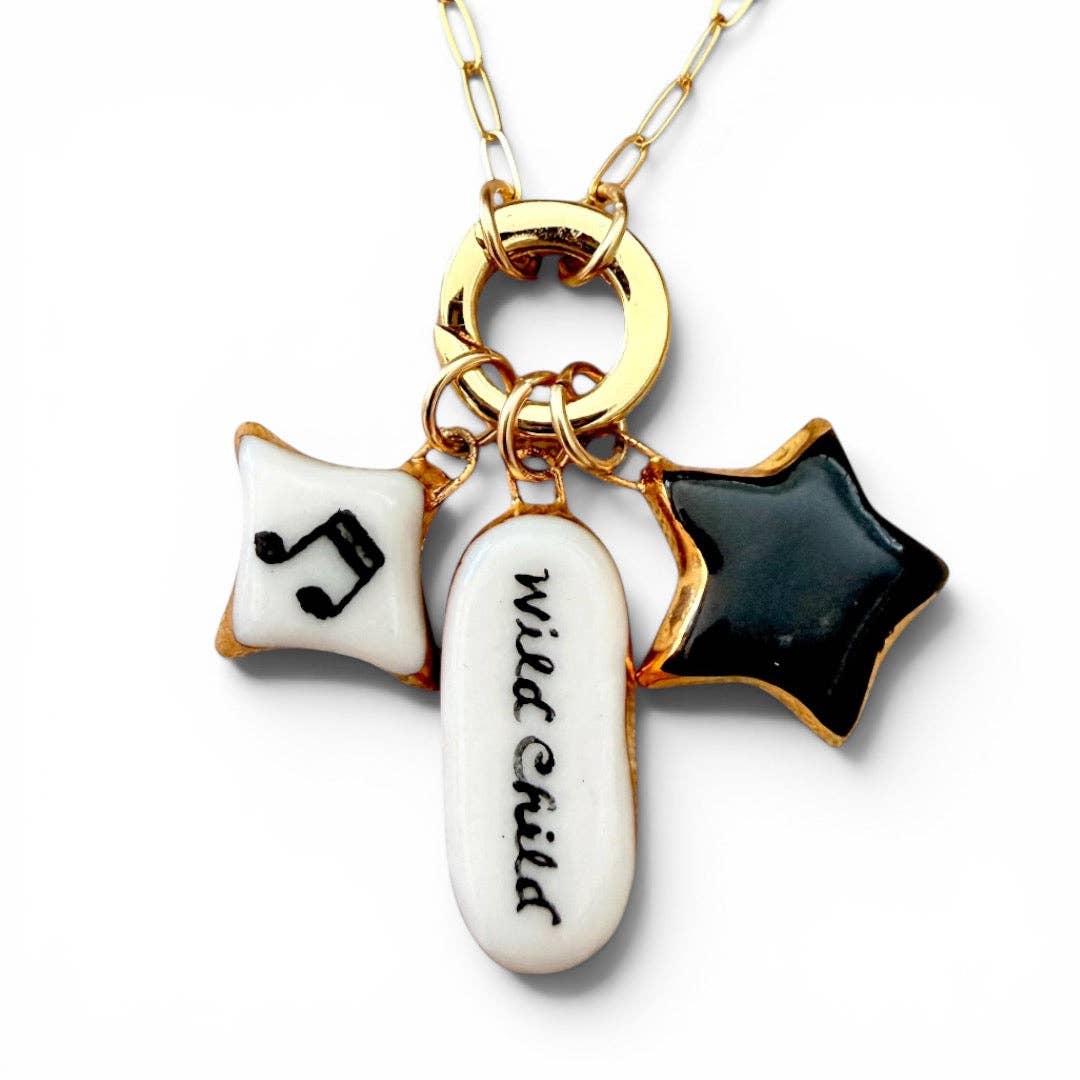 Gold-Plated Charm Holders: Medium