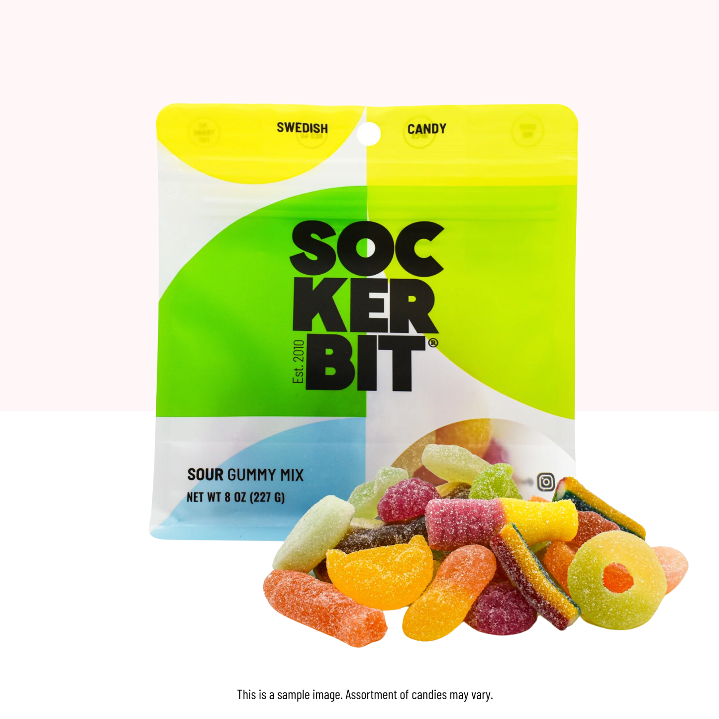 Sour Mix Swedish Candy Bag
