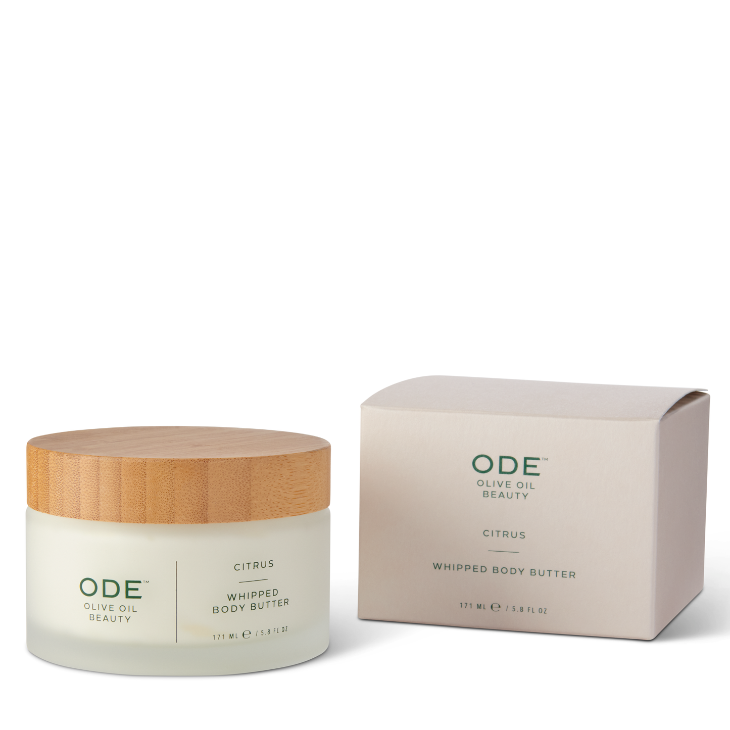 ODE Olive Oil Beauty Whipped Body Butter - CITRUS 5.8 FL OZ