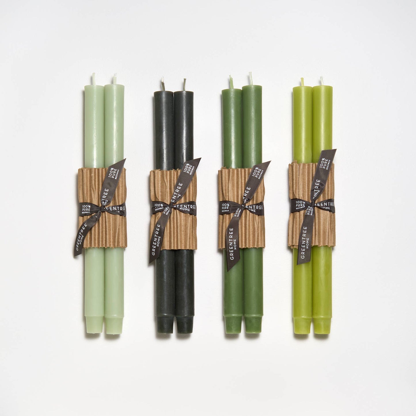 12" Church Taper Candles: Antique