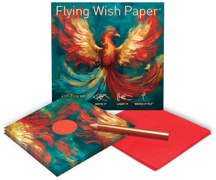 PHOENIX | Wish Paper Kit, New Beginnings Ritual Gift