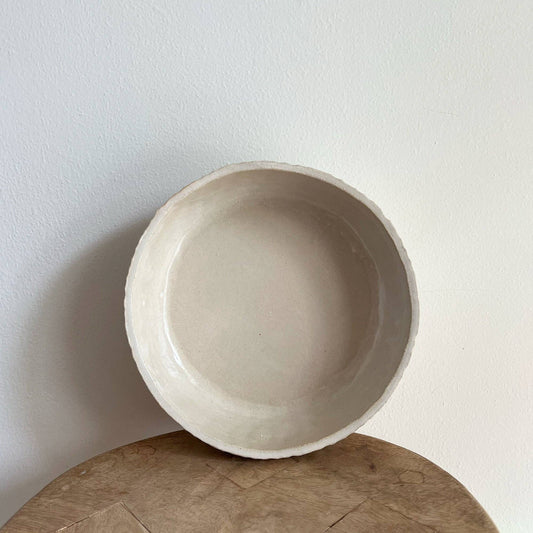 Ribbed Serving Bowls: Medium