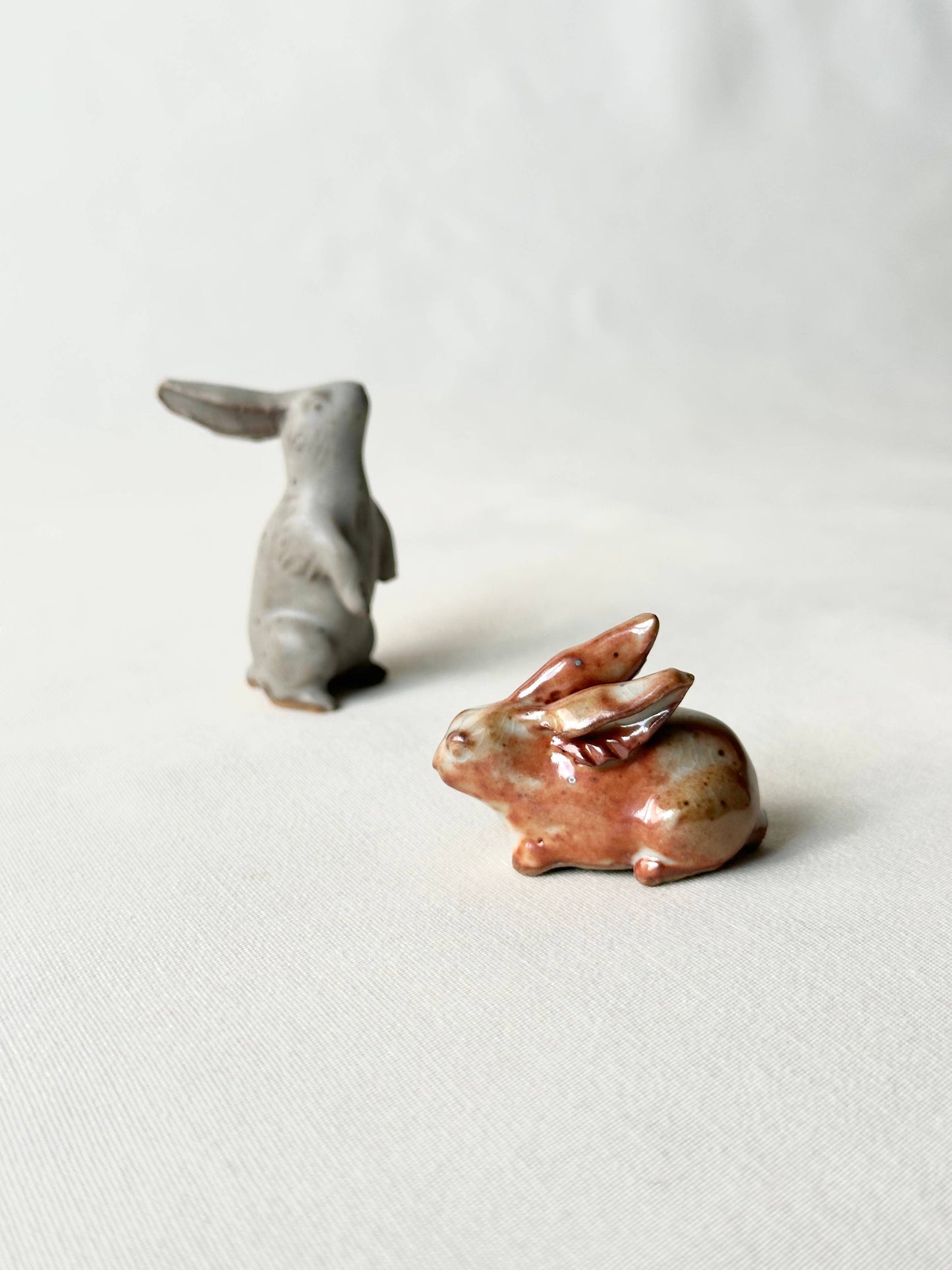 Ceramic figurine, ceramic animal, ceramic critter, tea pet