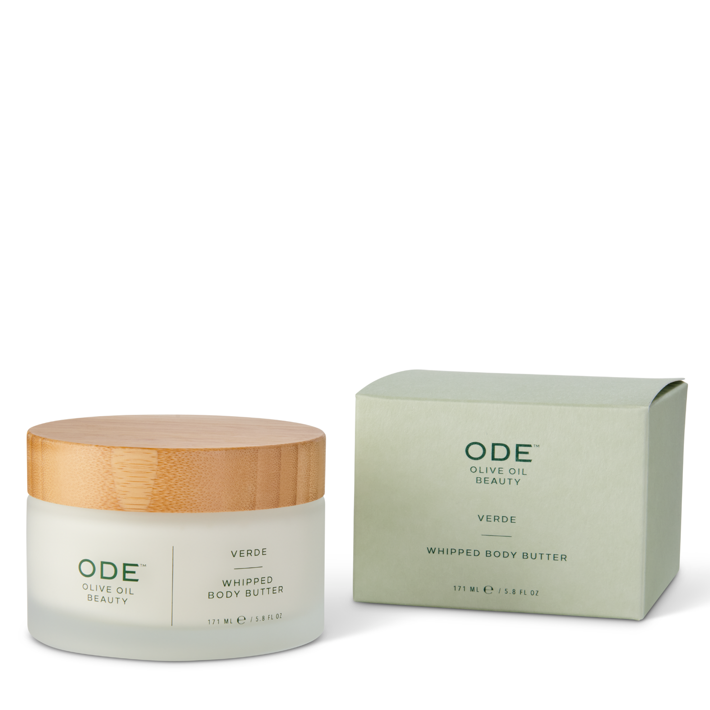 ODE Olive Oil Beauty Whipped Body Butter - VERDE 5.8 FL OZ