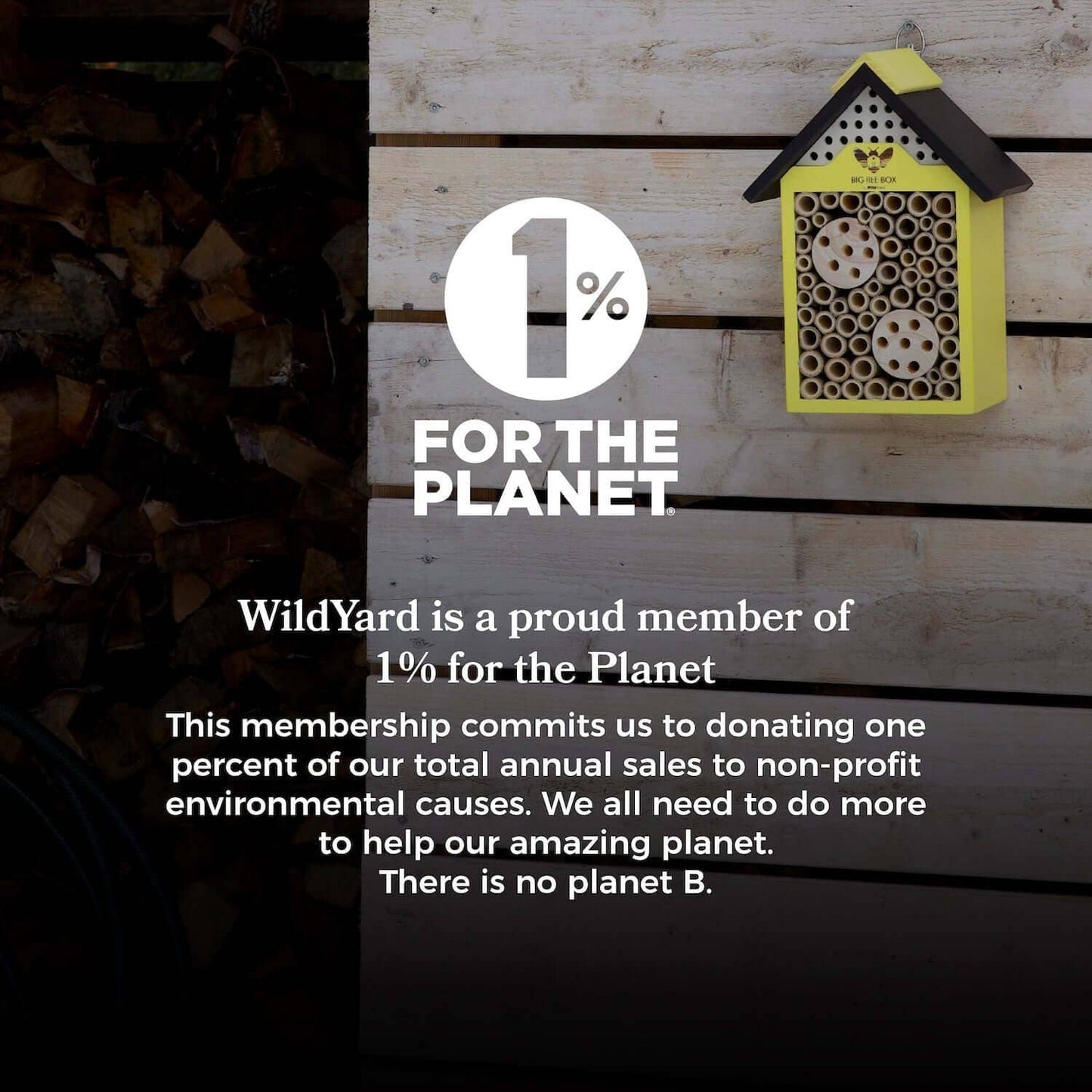 Bee House Bamboo Pollinator Habitat Garden Outdoor Box