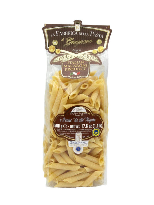 Penne de Zite Rigate by La Fabbrica della Pasta
