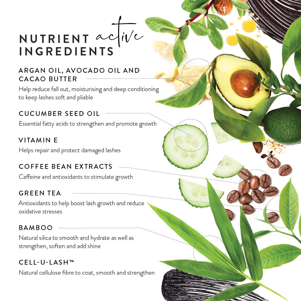 Lash Nourish Mascara™  - Black Tea 10ml