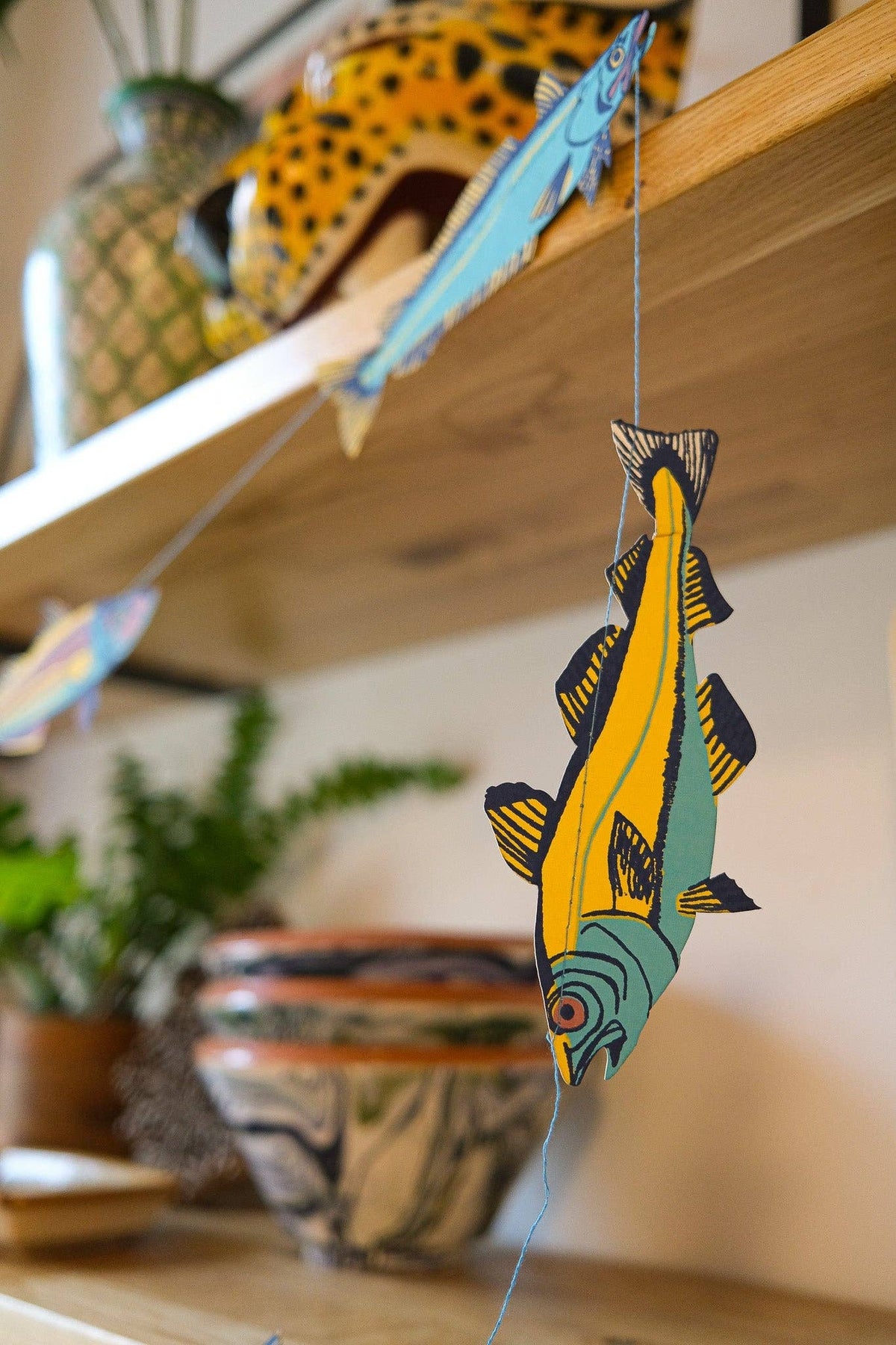 FISHES SEWN GARLAND
