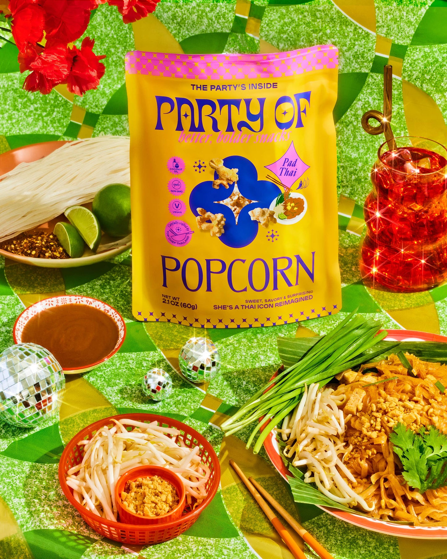 Pad Thai popcorn