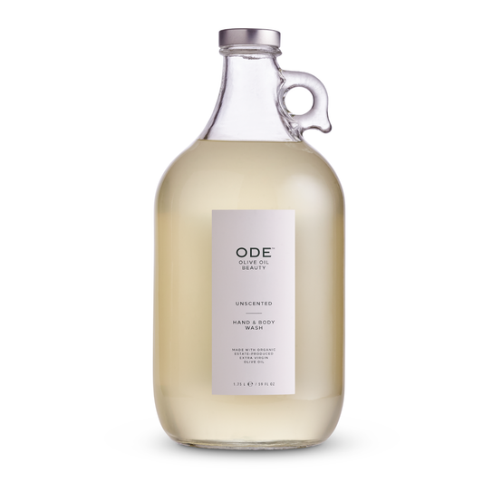 ODE Olive Oil Beauty Hand & Body Wash Growler - UNSCENTED