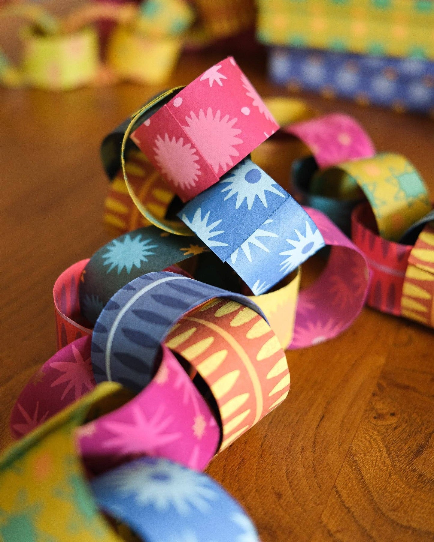 YELLOW & GREEN PAPER CHAIN KIT