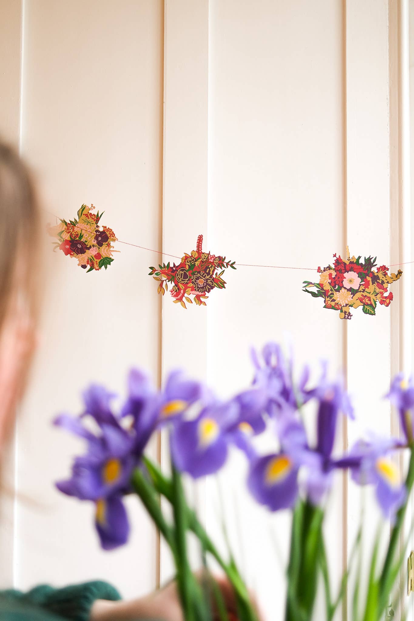 BOUQUET SEWN GARLAND