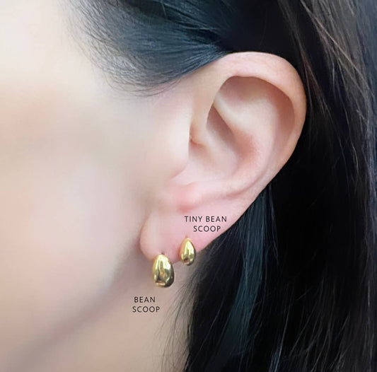 Bean Scoop Earrings