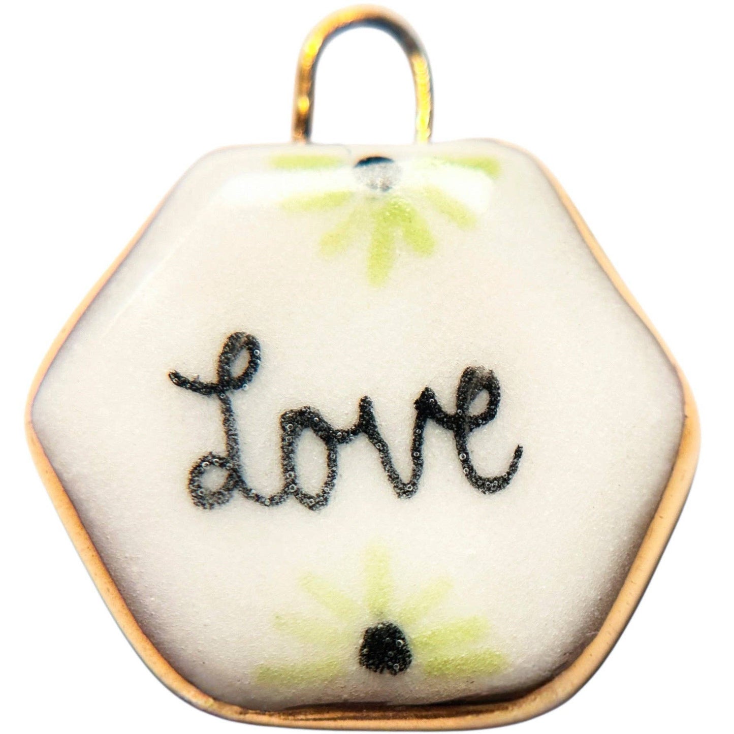 Love Floral Charm