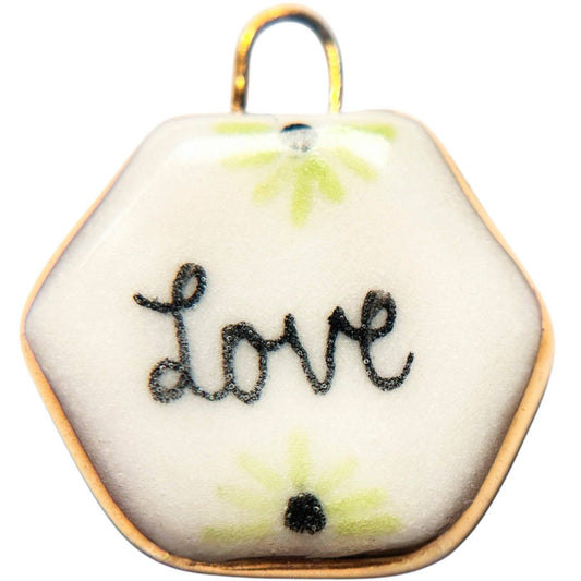 Love Floral Charm