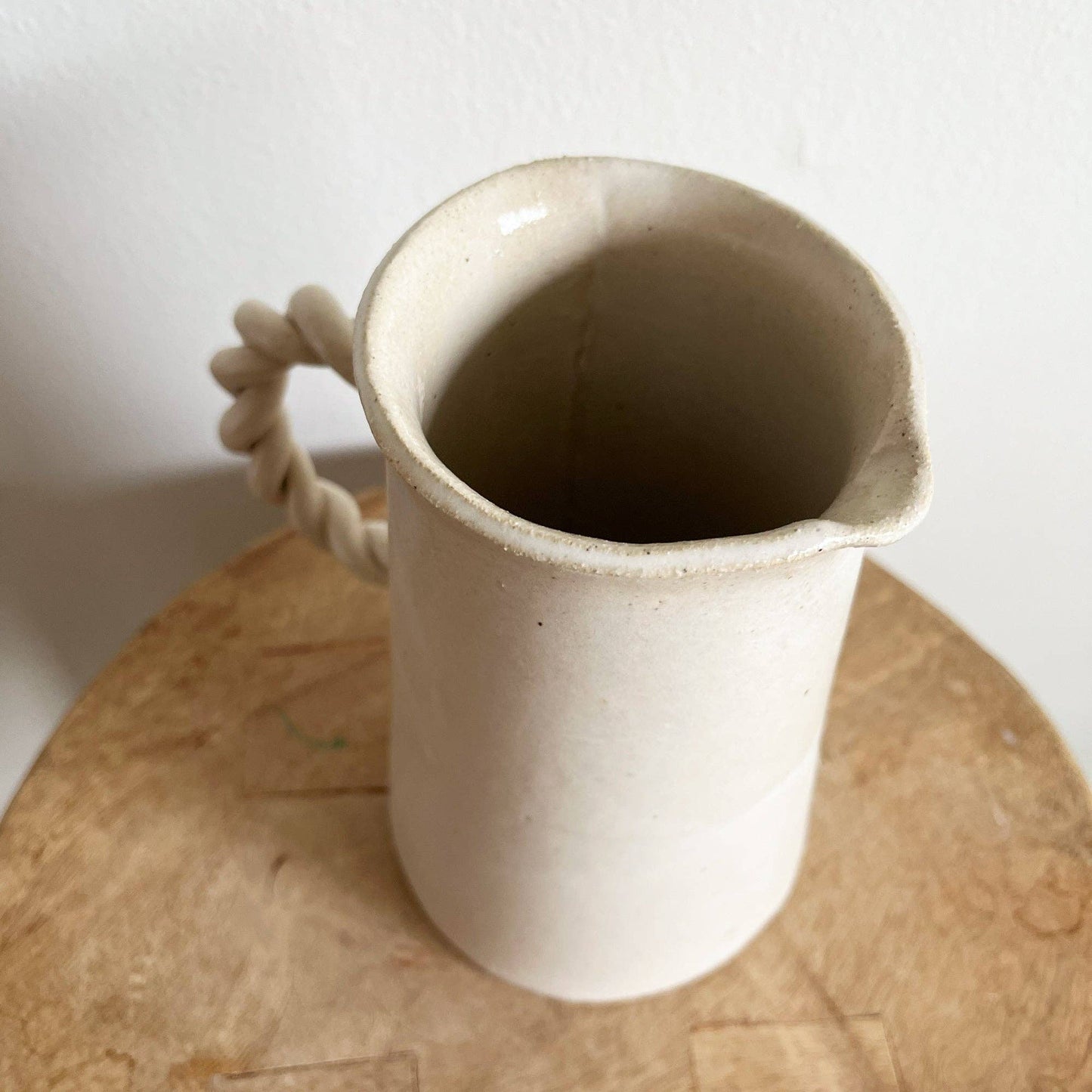 Braid Handle Pitcher: Tall