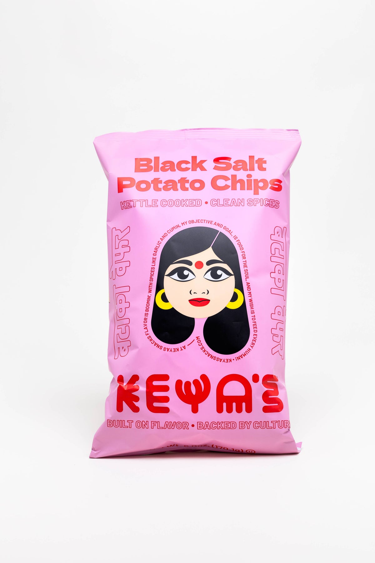 Black Salt Potato Chips 6oz case 