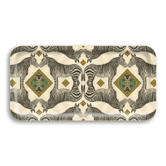 Tray Rectangular Zebra