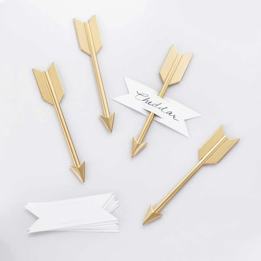 Arrow Cheese Marker Set Brass