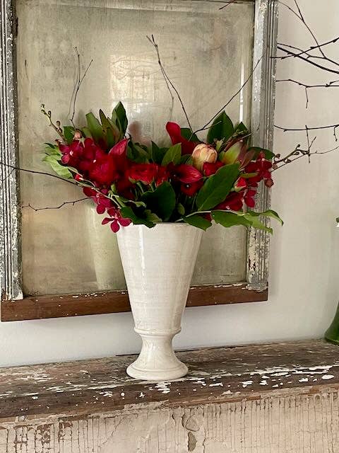 Chatham Ceramic Vase Off White Large