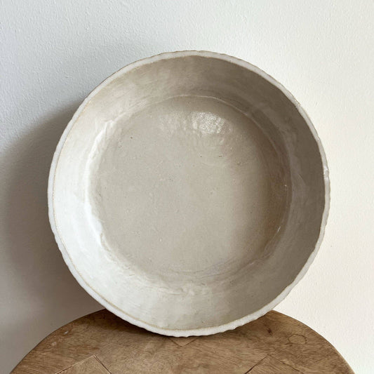 Ribbed Serving Bowls: Large