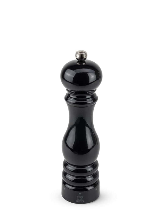 Paris U'Select Pepper Mill, Wood, 22 cm - 9in: Black Lacquer
