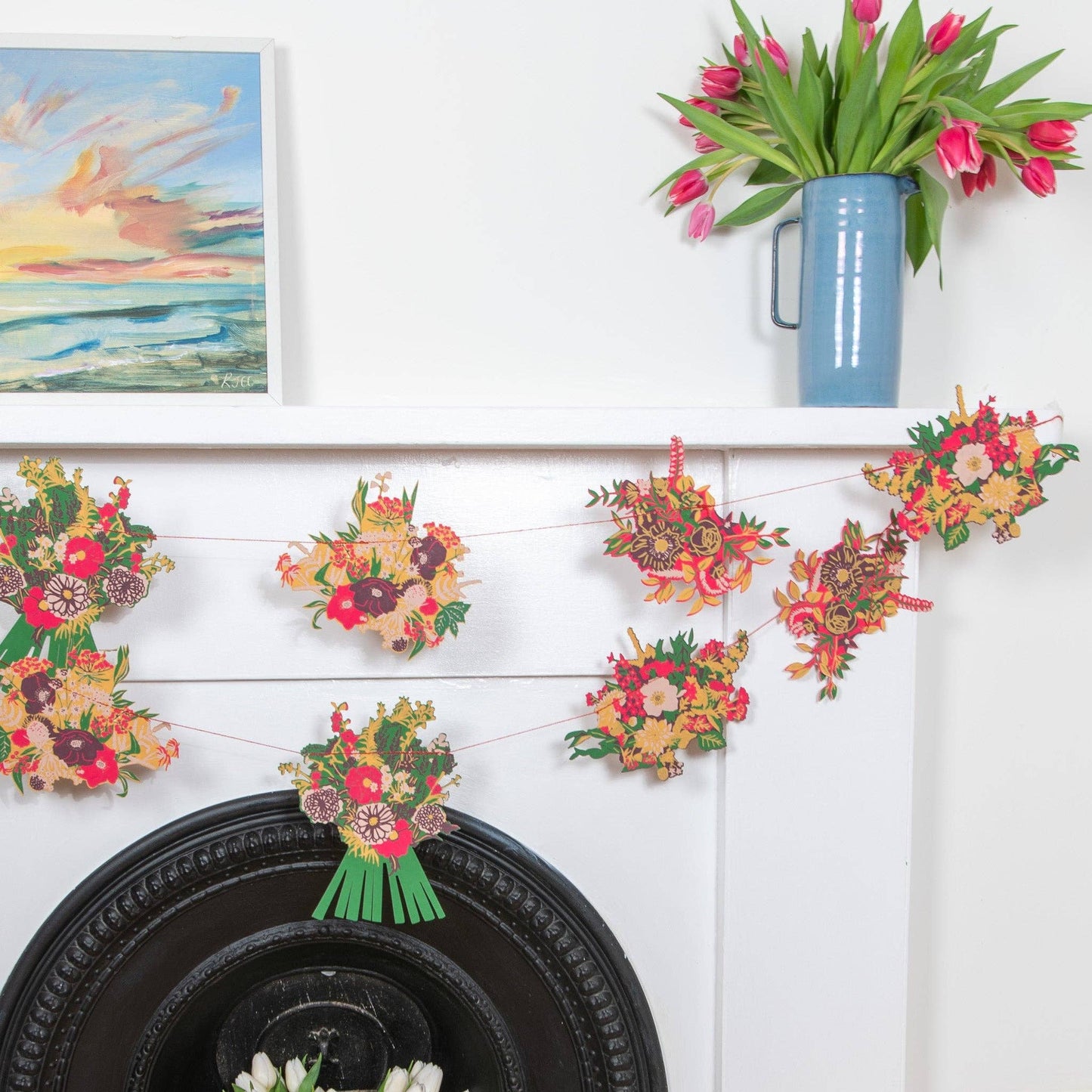 BOUQUET SEWN GARLAND