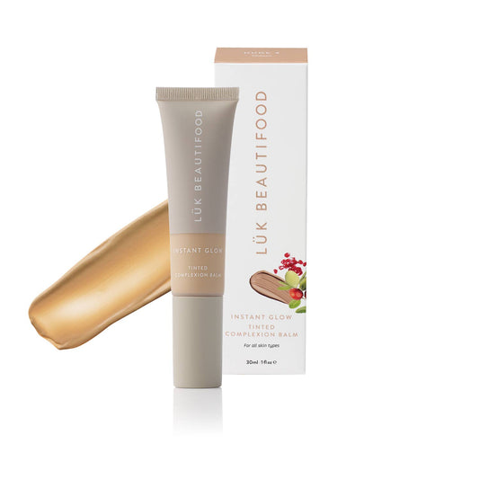 LÜK Beautifood NUDE 4 (Medium) - Instant Glow Tinted Complexion Balm 30 ml