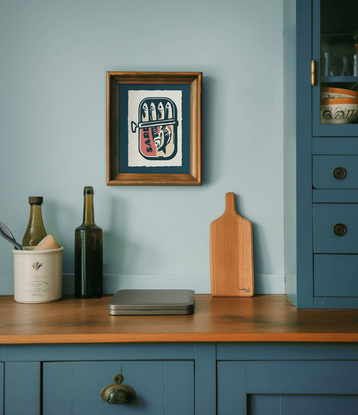 Sardine Tin | Modern Paint By Numbers Kit