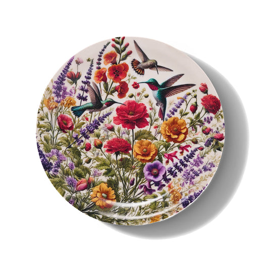 Hummingbirds Mini Birchwood Tray
