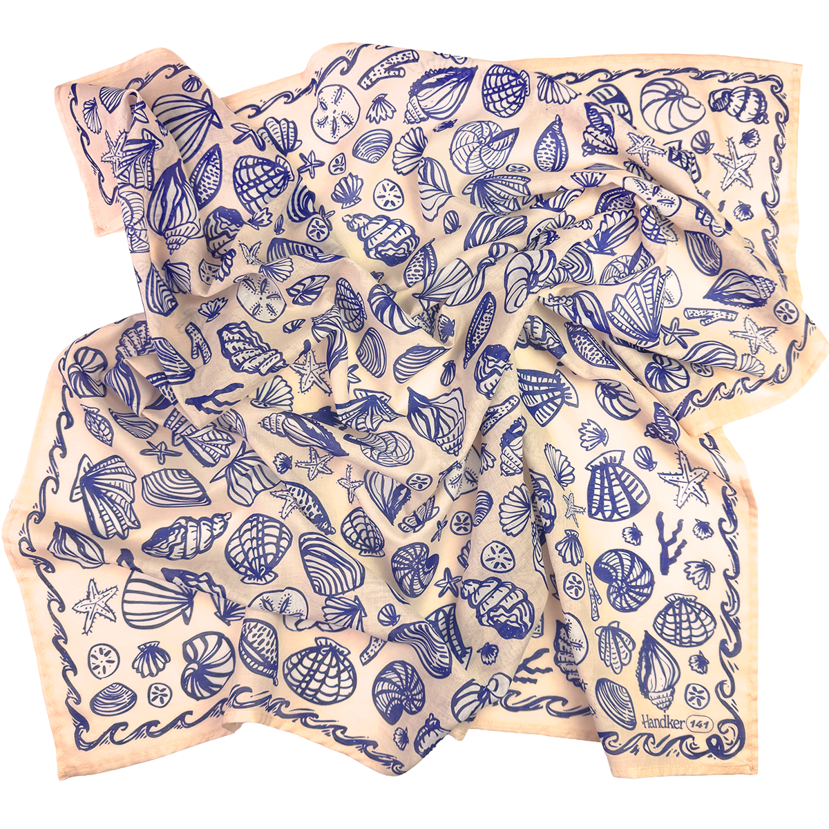 34" Wild Rag Seashore Bandana
